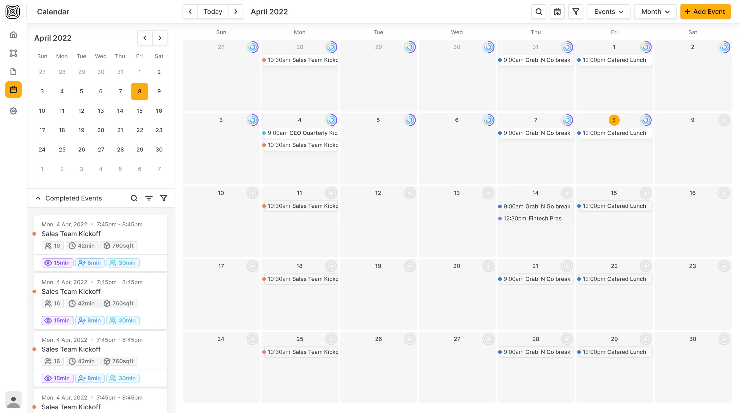 Calendar — final solution — 1 of 4