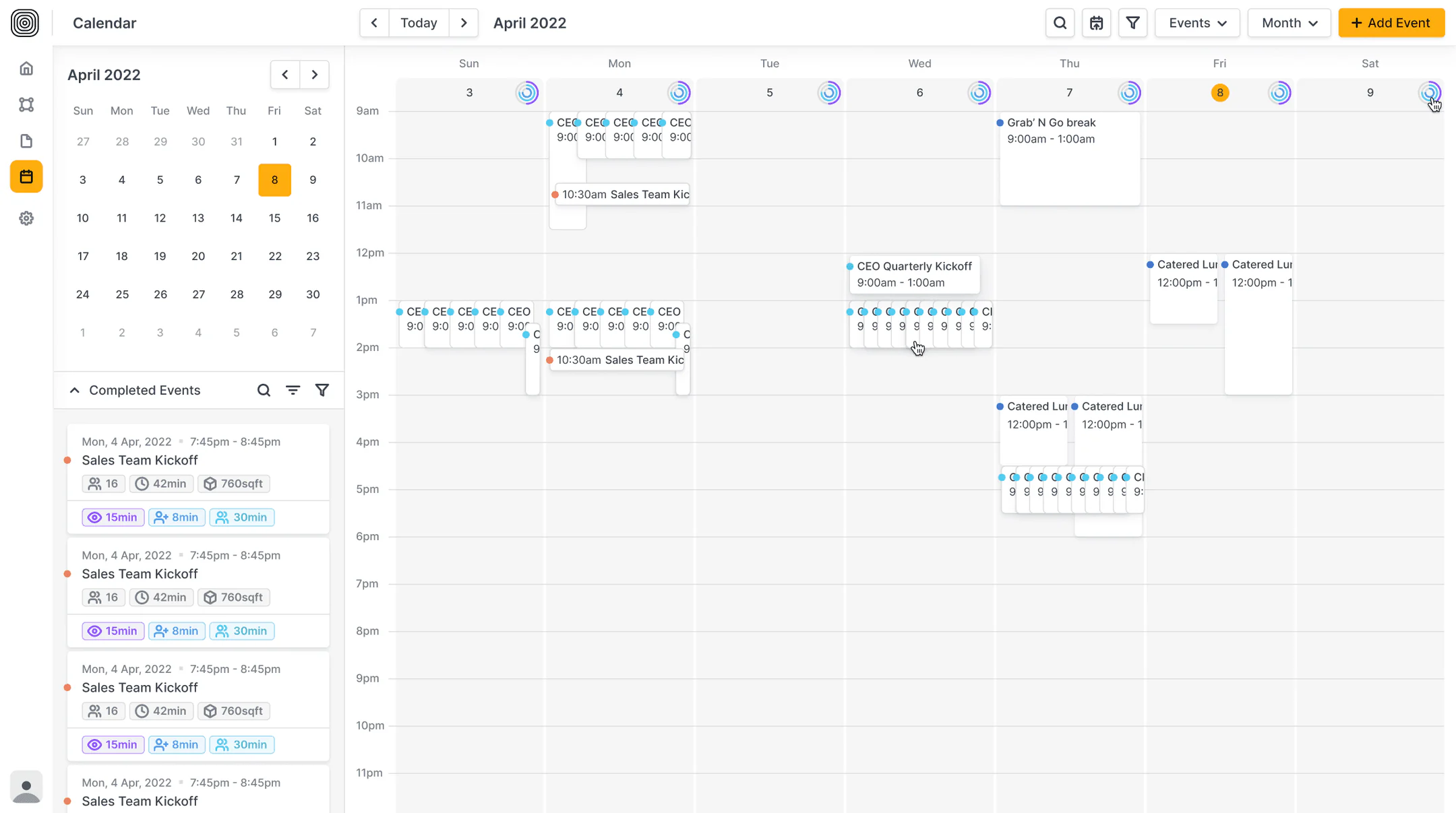 Calendar — final solution — 2 of 4