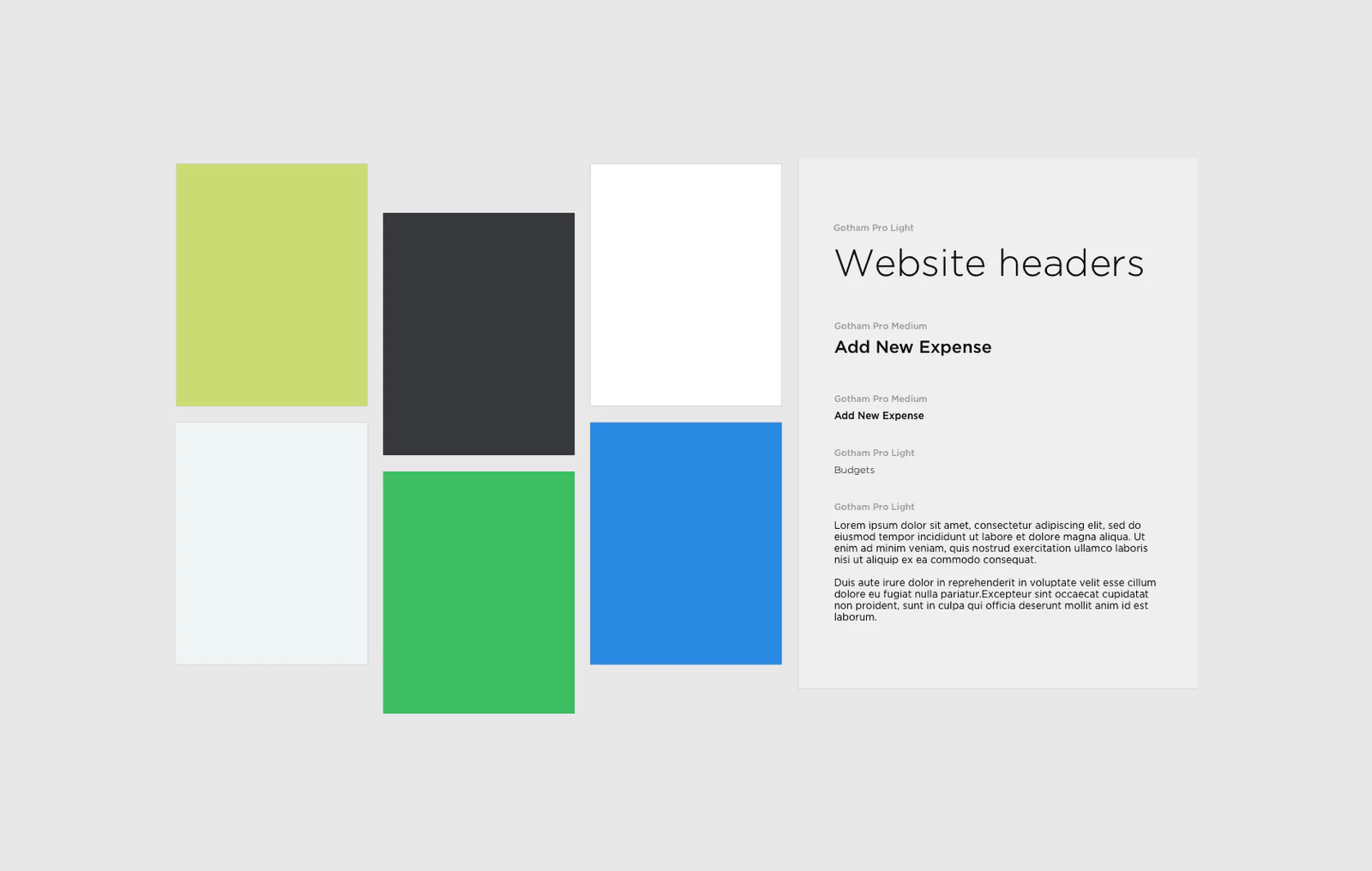 Research, wireframes and the design system — 3 of 4